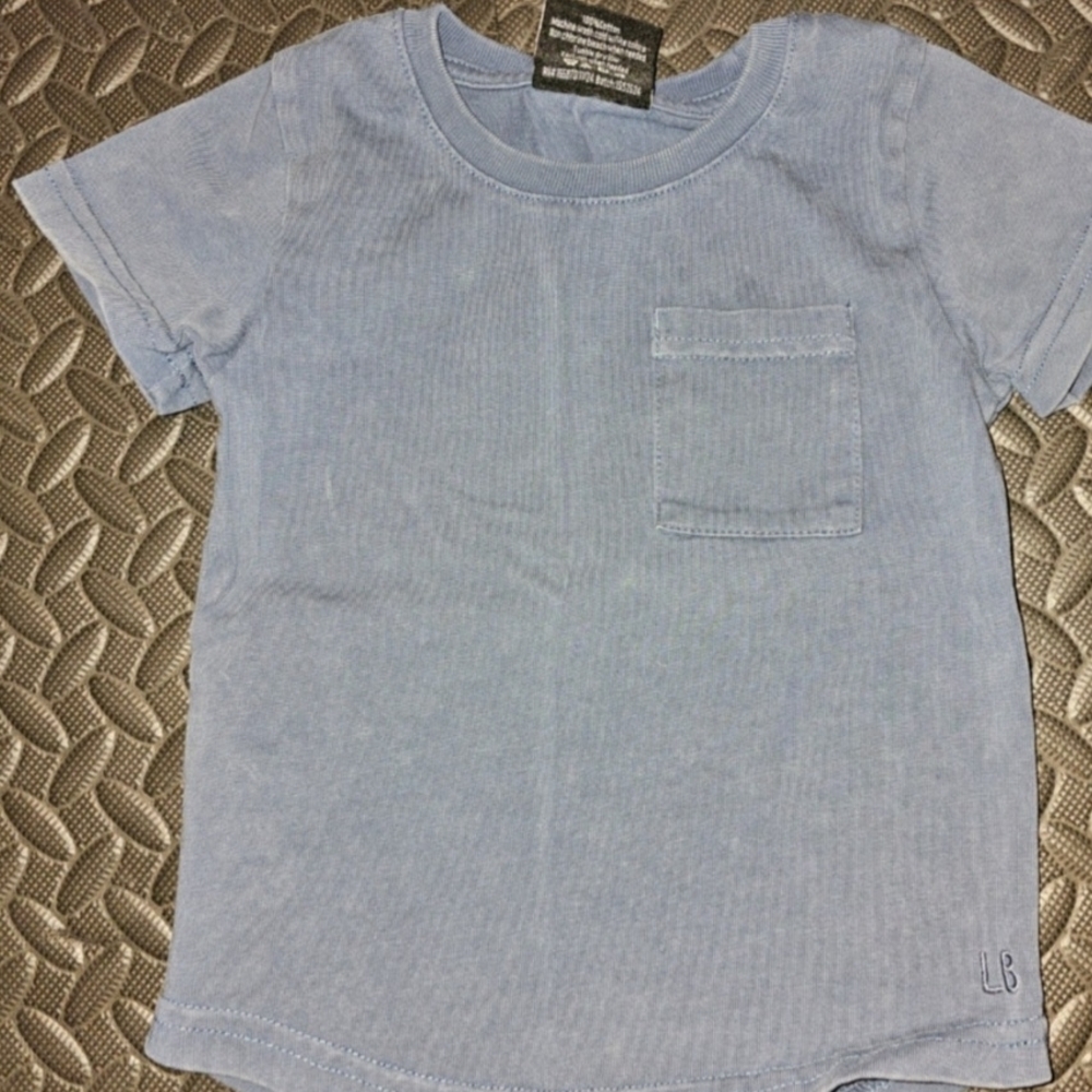 Little Bipsy Soft Blue Short Sleeve Tee